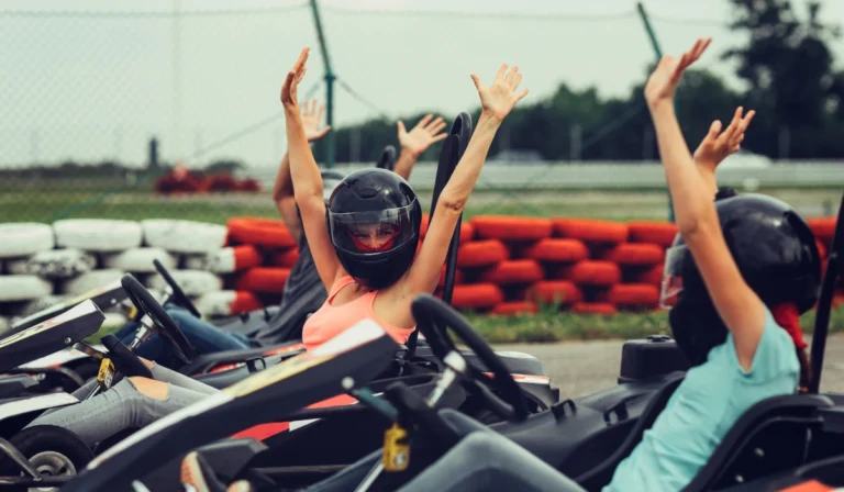 karting en Logroño competición entre amigos en circuito