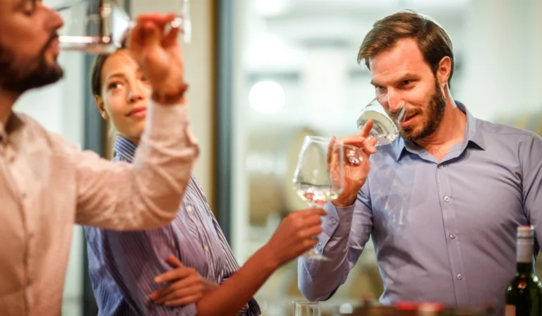 visita a bodegas en La Rioja grupo de amigos cata de vino